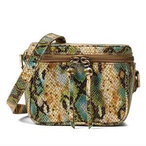 HOBO INTERNATIONAL Pixie Snakeskin Print Crossbody Mini